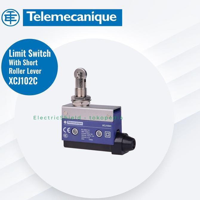 XCJ102C - TELEMECANIQUE LIMIT SWITCH WITH ROLLER PLUNGER ES79
