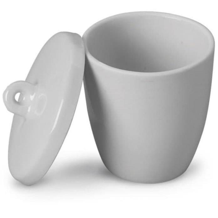 Crucible Porcelain 50 ml Cawan krusibel cawan porselin porselen
