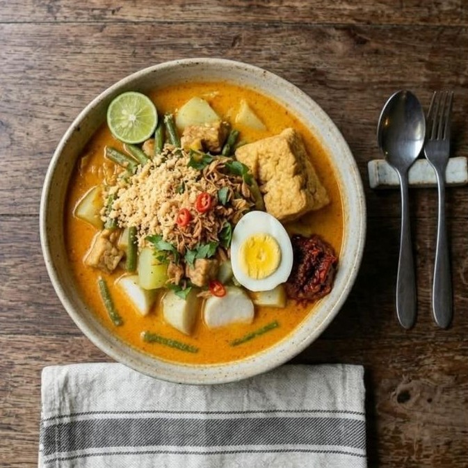 Lontong sayur