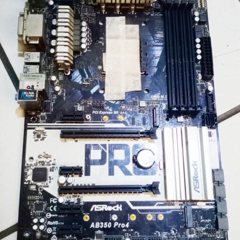 MOBO Gaming AM4 AsRock AB350 Pro 4 (MOBO ONLY)