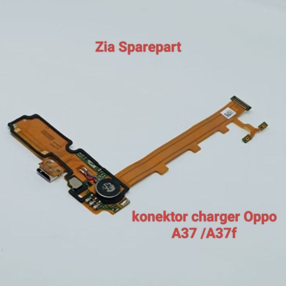Konektor Charger Oppo A37 / A37f Flex Cable Sparepart