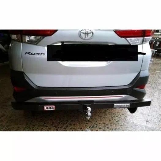 towing bar abesi bemper belakang mobil rush 2018