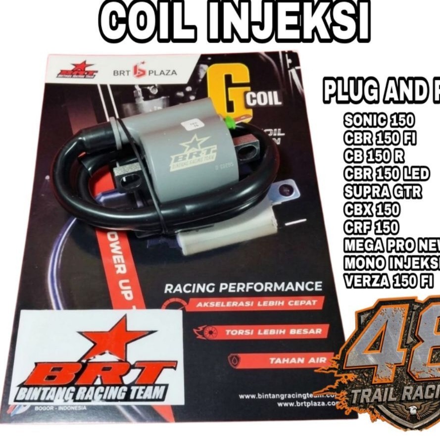 COIL BRT KOIL G SUPER INJEKSI SONIC 150 CBR 150 FI CB 150 R CBR 150 LED SUPRA GTR CBX 150 CRF 150 ME