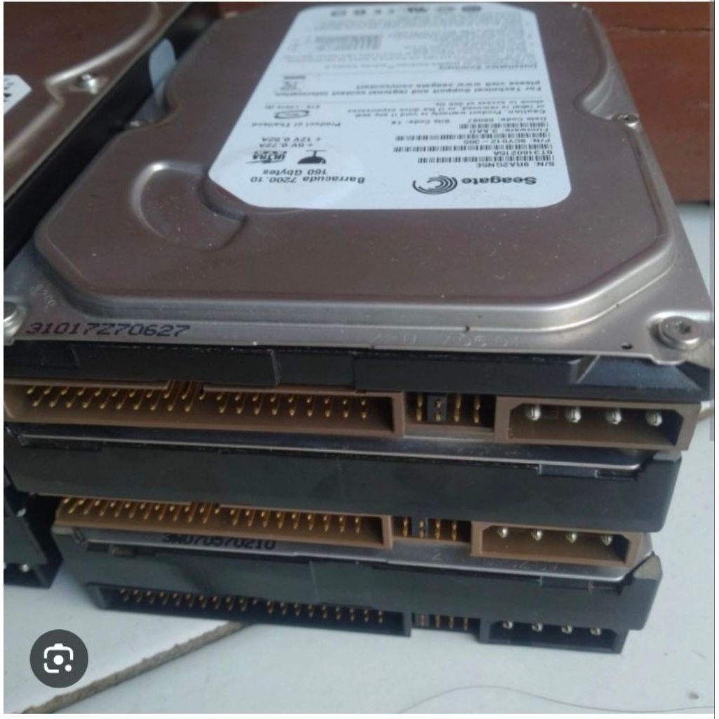hardisk hdd ide ata 80gb 100gb 120gb 160gb pc ps2