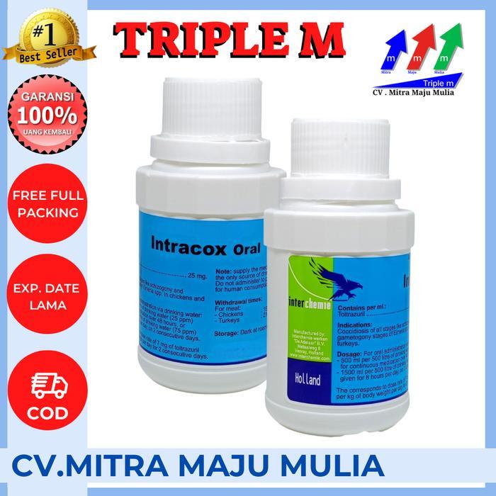 INTRACOX ORAL 100 ml - Obat Hewan Ternak