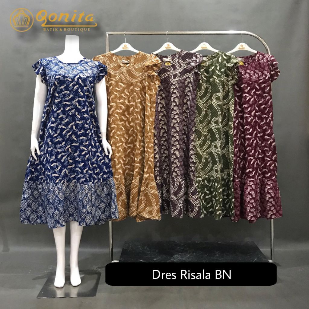 Qonita Batik-dress risala bn