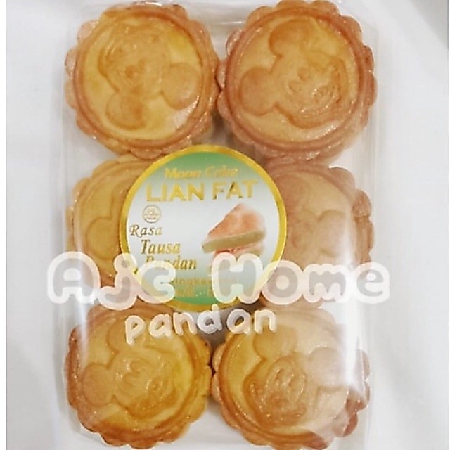 MOON CAKE LIAN FAT PANDAN / MOONCAKE LIAN FAT PANDAN / KUE BULAN LIAN FAT PANDAN SINGKAWANG KALIMANT