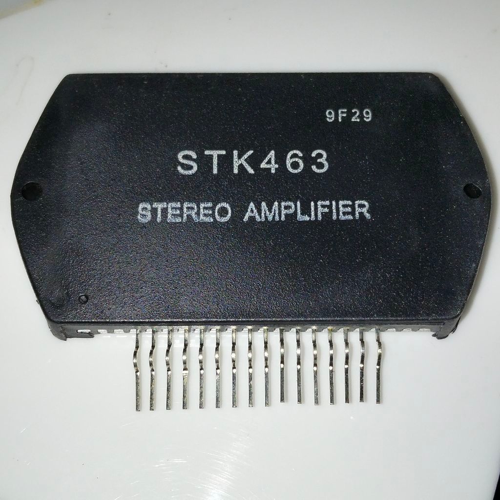 IC Hybrid Power Amplifier STK463 (Stereo Amplifi erModule)