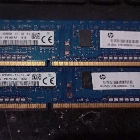 ram pc ddr3 skhynix 12800u