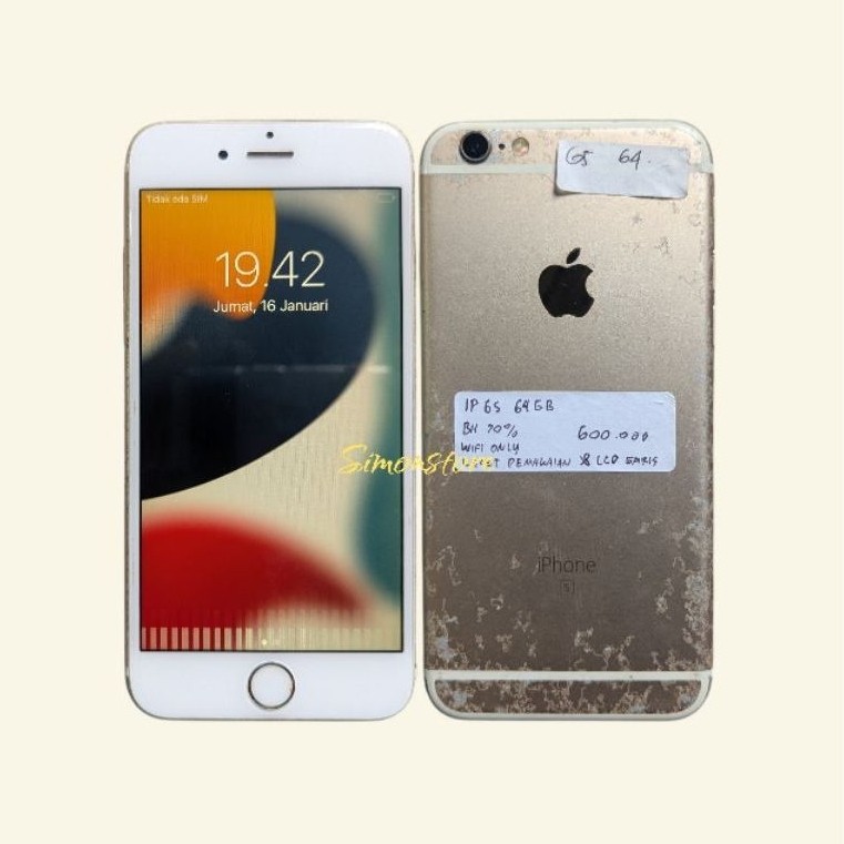 iPhone 6s minus unit only