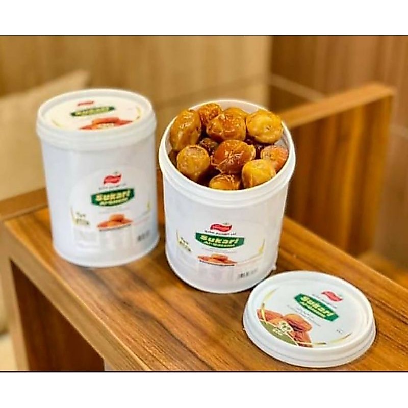 Aneka Kurma Sukari Kemasan Ember 850gram - Kurma Ruthab - Kurma Mesir REHANA 1kg - Kurma Khalas 1kg