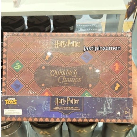 Mainan Board Game Aeroplane Chess Harry Potter 25th Years of Magic Miniso x Harry Potter