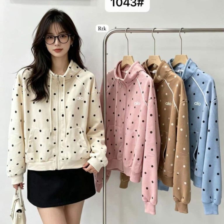 VSF6729K-4# New Arrival | #1043 - Pakaian Fashion Wanita Terbaru Kekinian - Atasan Jacket Wanita Mot