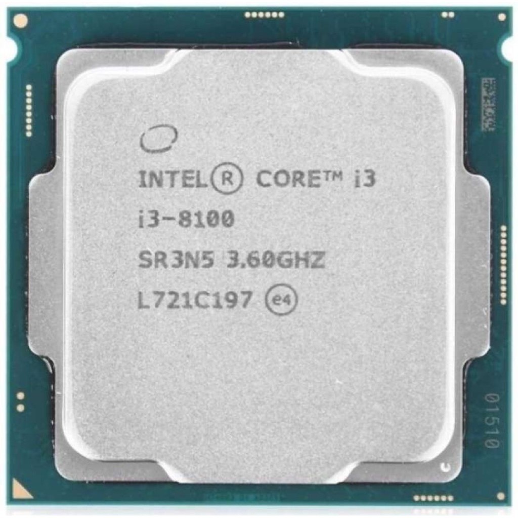 prosesore intel core i3-8100