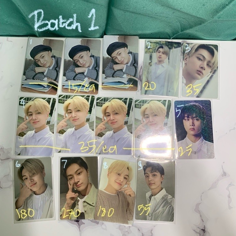 [CLEARANCE SALE] BATCH 1 Aab Jay dimension answer border day one border carnival en connect companio