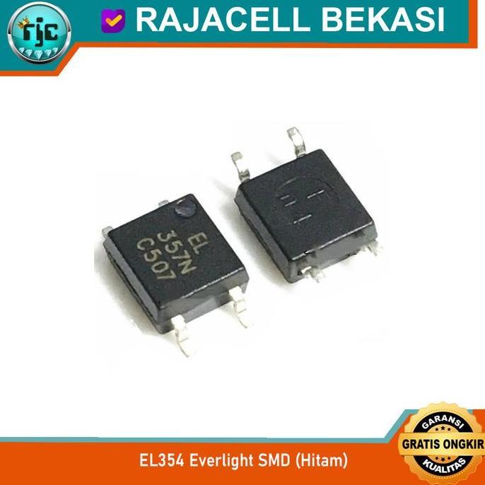Ic Optocoupler El354 Sop-4 Ac Input Phototransistor Everlight El354-G Optoisolator Smd Black Body Or