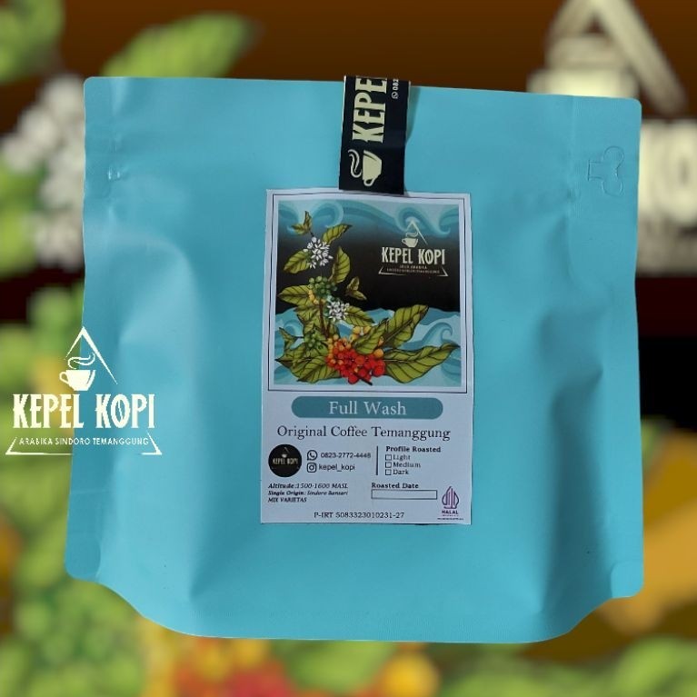 kopi arabika sindoro temanggung full wash
