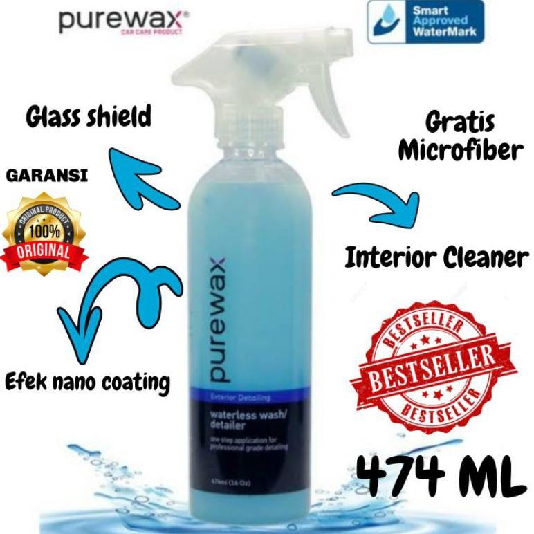 PUREWAX/ WASH AND WAX/ OBAT JAMUR KACA/ OBAT HEAD LAMP/ PENGHILANG BARET/ PERAWATAN MOBIL/ DETAILING