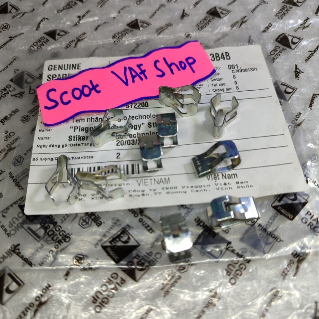 Klip Pengunci Body Vespa Matic Sprint Primavera