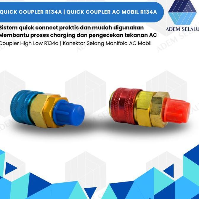 Quick Coupler R134A | Quick Coupler Ac Mobil R134A