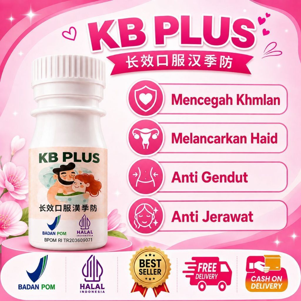 TERLARIS KPS KB Plus Super Original Efektif Mencegah Khmlan Tidak Menimbulkan BB Naik