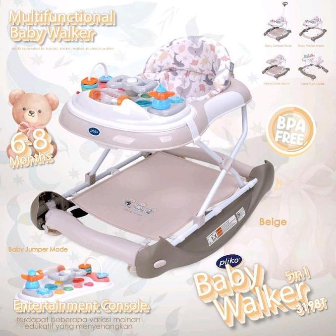 [Allthebest] Babywalker pliko 3198T / Baby Walker pliko /Alat Bantu Jalan Bayi