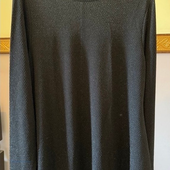 Dress bling bling hitam
