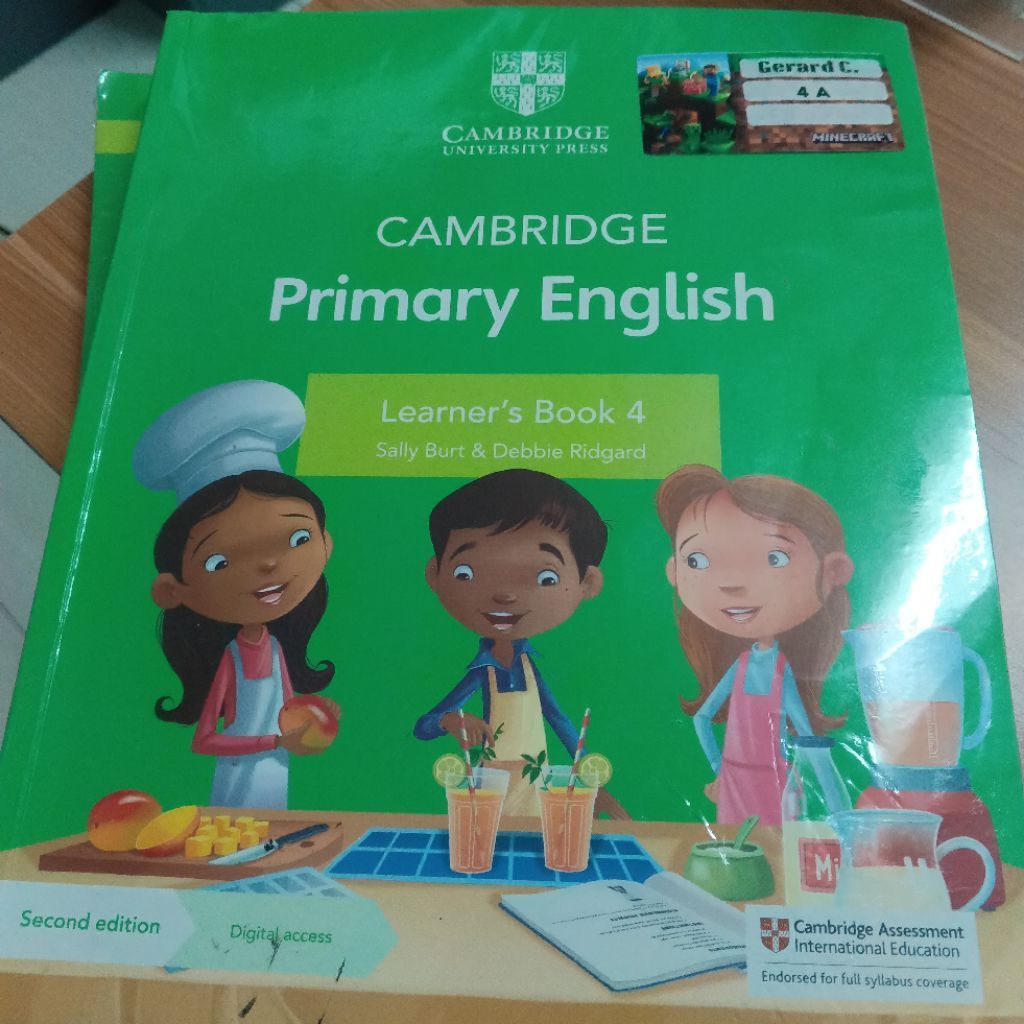 buku cambridge english learner book primary 4