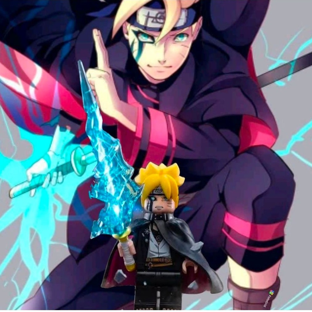 figure boruto figure naruto son  figure boruto two blue vorteks