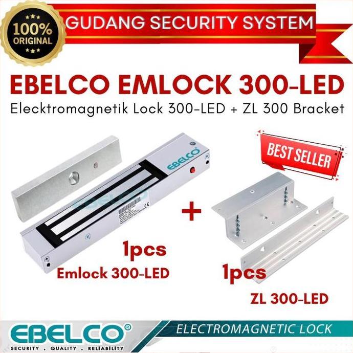 Pilihan - Ebelco Em Lock 300 + Zl 300 Magnetic Lock