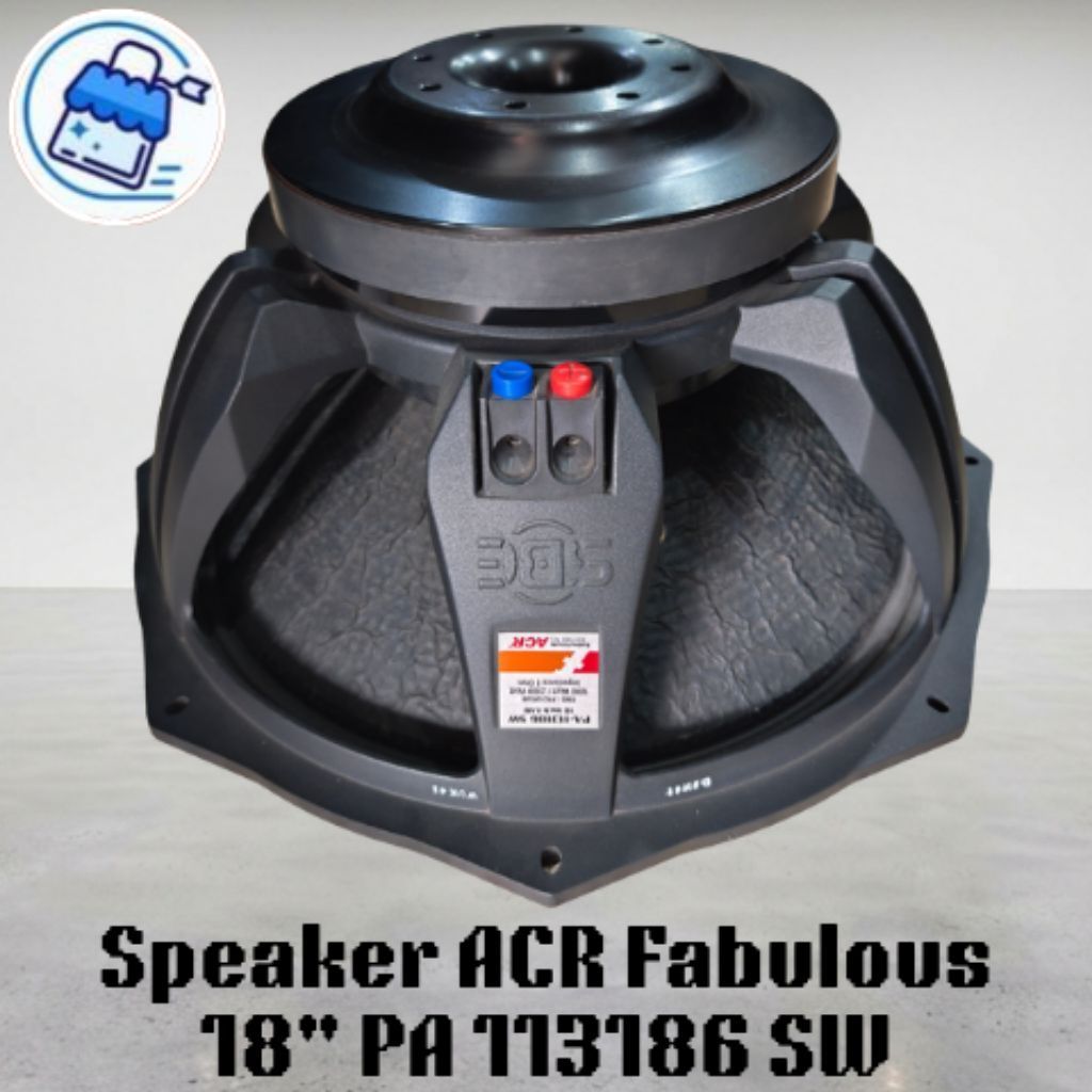 Speaker ACR Fabulous 18" PA 113186 SW Series By ACR Fabulous 18 Inch PA113186SW