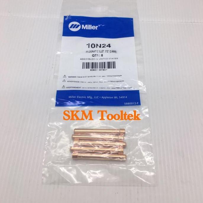 Collet Tig Torch Weldcraft Miller 2,4Mm 10N24