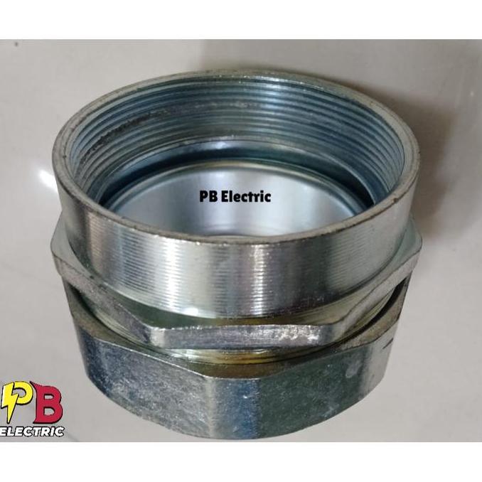 Connector Flexible Metal Conduit 3 Inch Tipe To Pipe / Connector Flexible Conduit To Pipe 3 Inch Dra