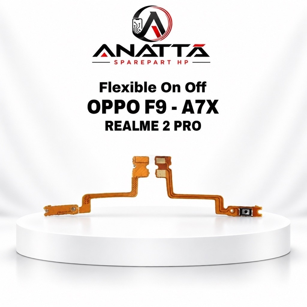 Flexible POWER On Off OPPO F9 / Realme 2 PRO / A7X - FLEX FLEXIBEL FLEKSIBEL SWITCH