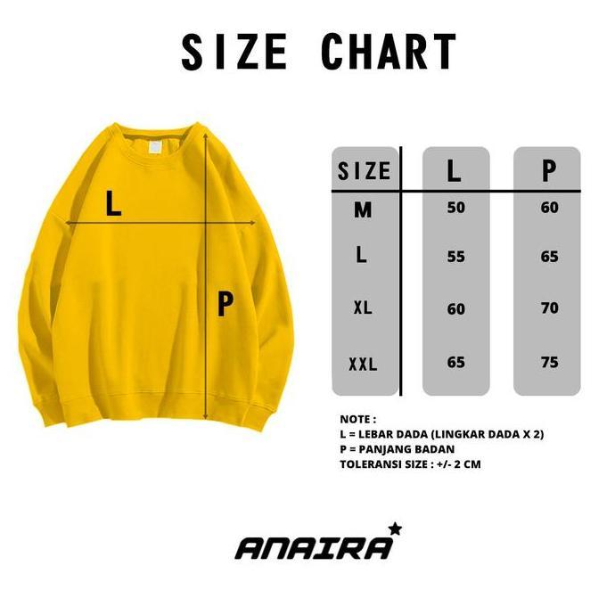 SCOOBY DOO SWEATER CREWNECK PRIA WANITA Size M-XXL