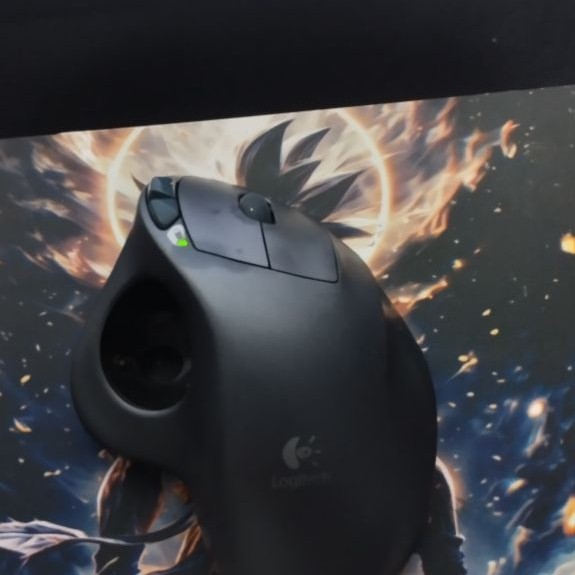 TERMURAH mouse logitech m570 second minus track ball & dongle tidak ada