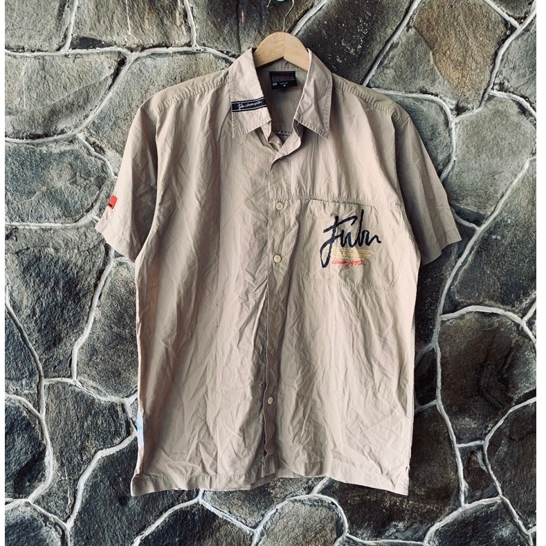 Kemeja Y2K Fubu Brown