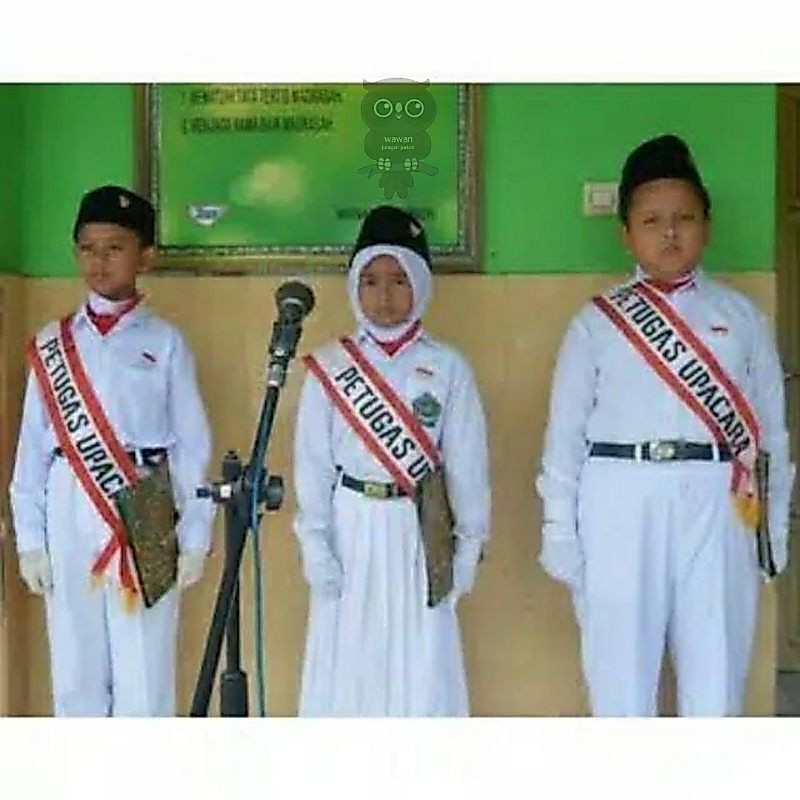 SELEMPANG PETUGAS UPACARA, SELENDANG PETUGAS UPACARA