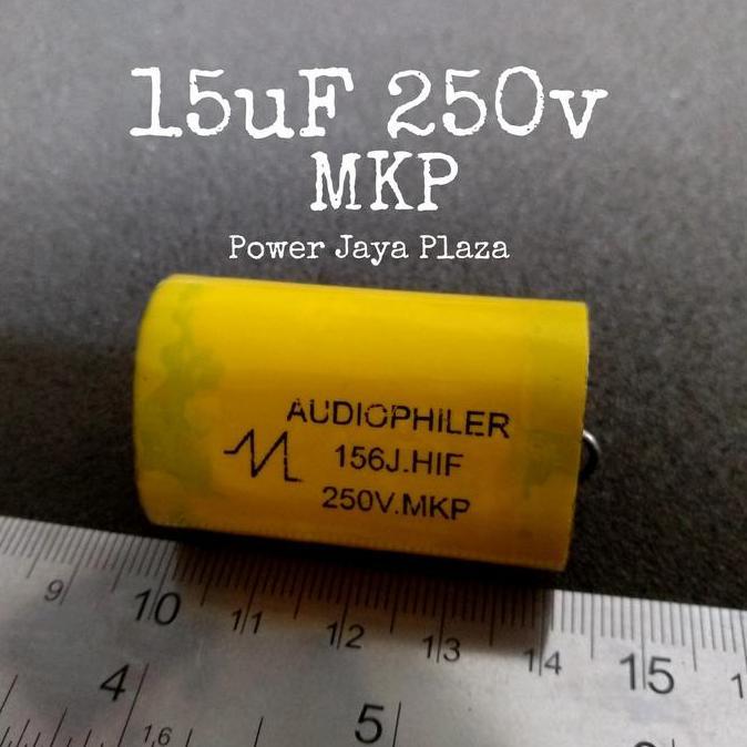 KAPASITOR 15UF 250V MKP AUDIOPHILER PJP79