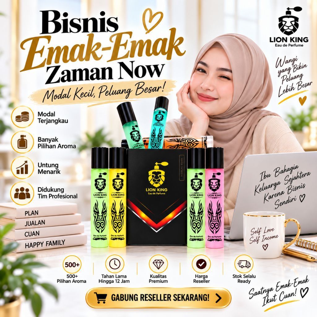 BISNIS PARFUM EMAK EMAK ( LION KING PERFUME)