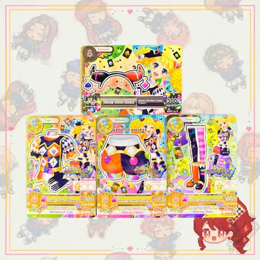 Aikatsu ID Ver Magical Toy Honey Joker Sagittarius Zodiac Rare Card Kii Saegusa