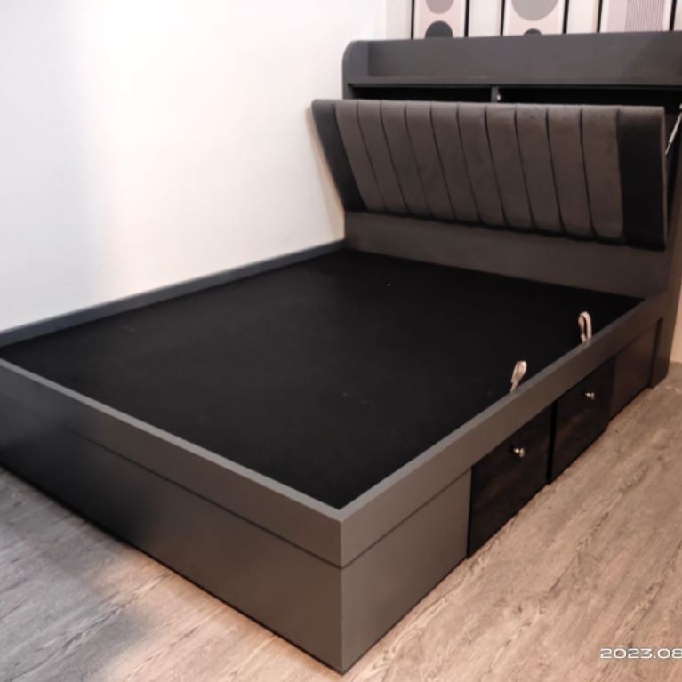 free ongkir Jabodetabek divan set kasur Dipan laci modern bisa custom free bantal