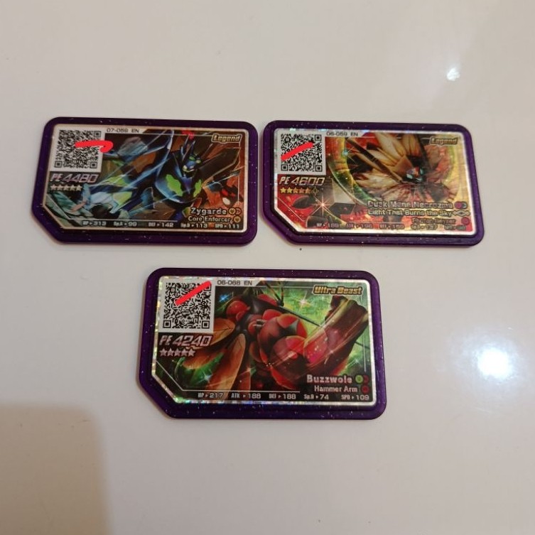 pokemon gaole 3 pcs