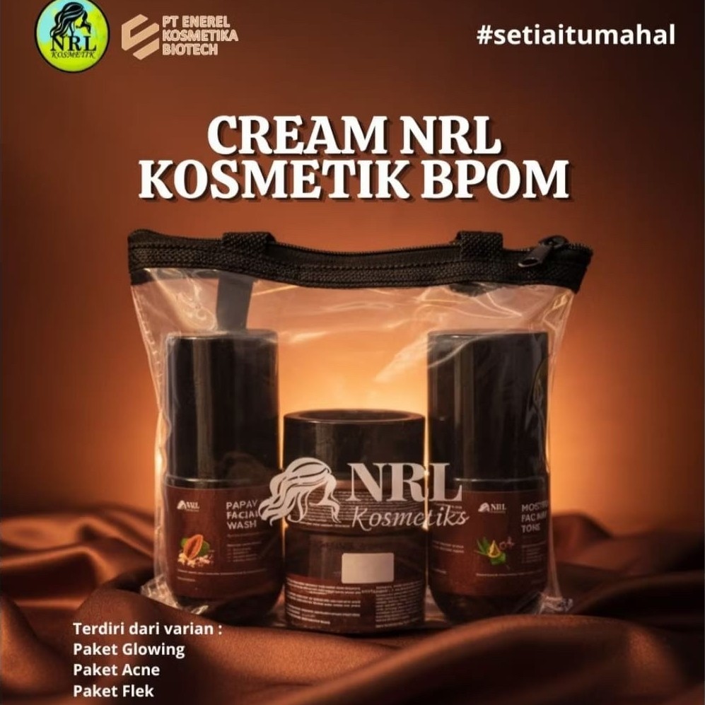 NRL EKONOMIS GLOWING BPOM BISA COD