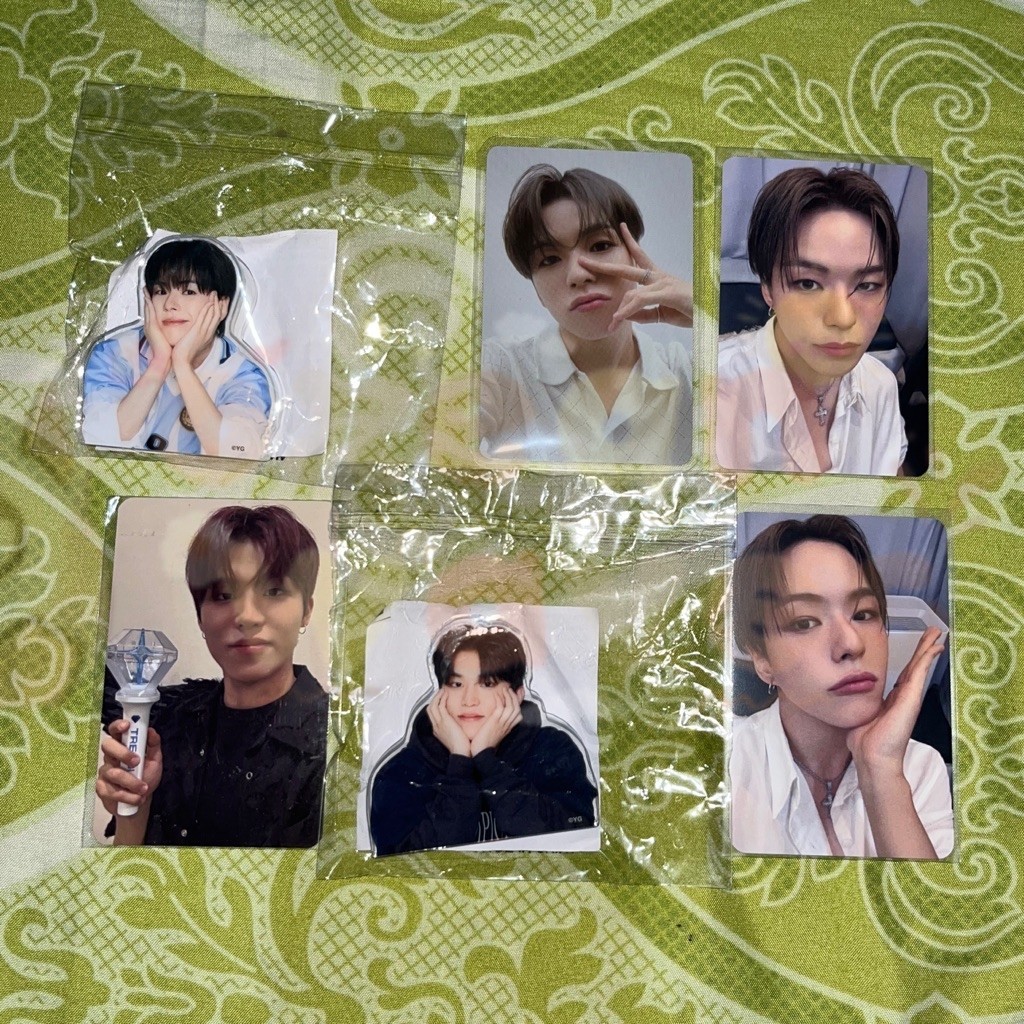 PART 2 PHOTOCARD/PC CLIP FACE KEYRING ASAHI JEONGWOO HIKUN PLANET JAEHYUK DDAYO FUNNY TREASURE LOVE 