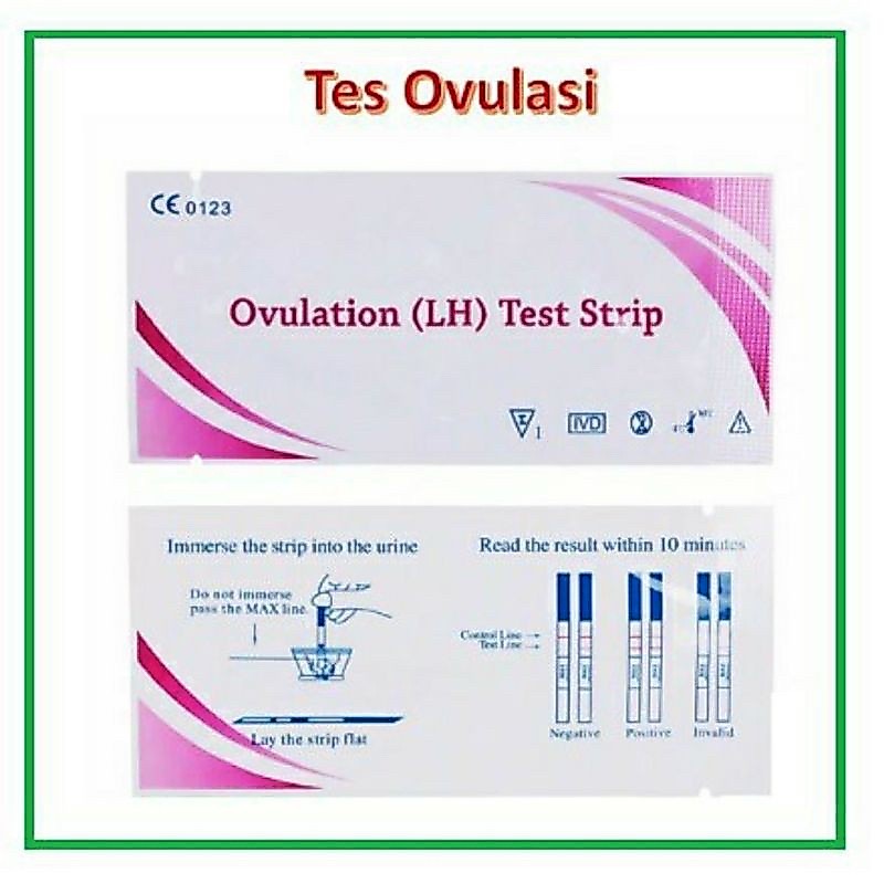 LH Ovulation / Tes Kesuburan / Ovulation Test / Tes Ovulasi / Ovulation Test Strip
