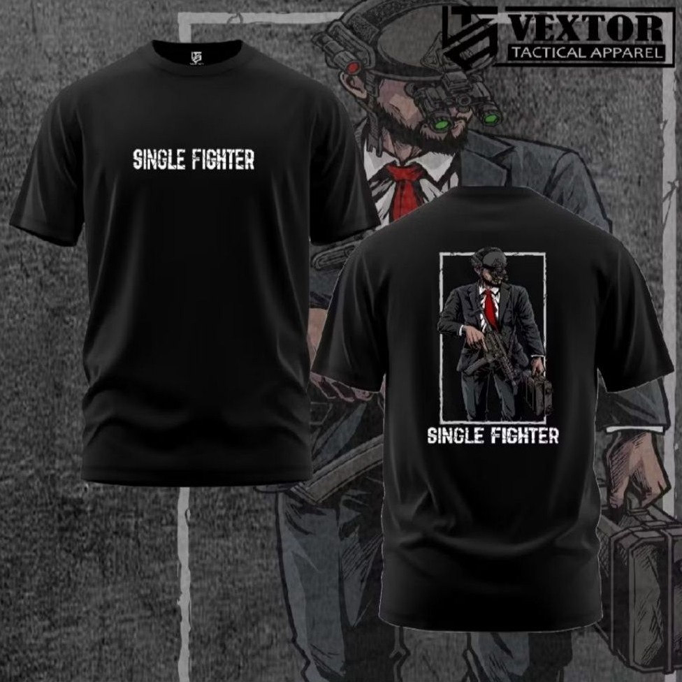 Baju Kaos Tactical Single Fighter / Kaos Tactical