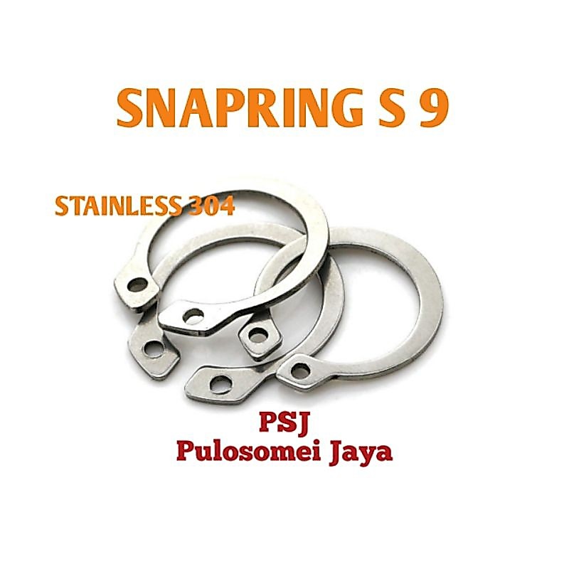Snapring Stainless Type S9 / Snapring S9 Stainless
