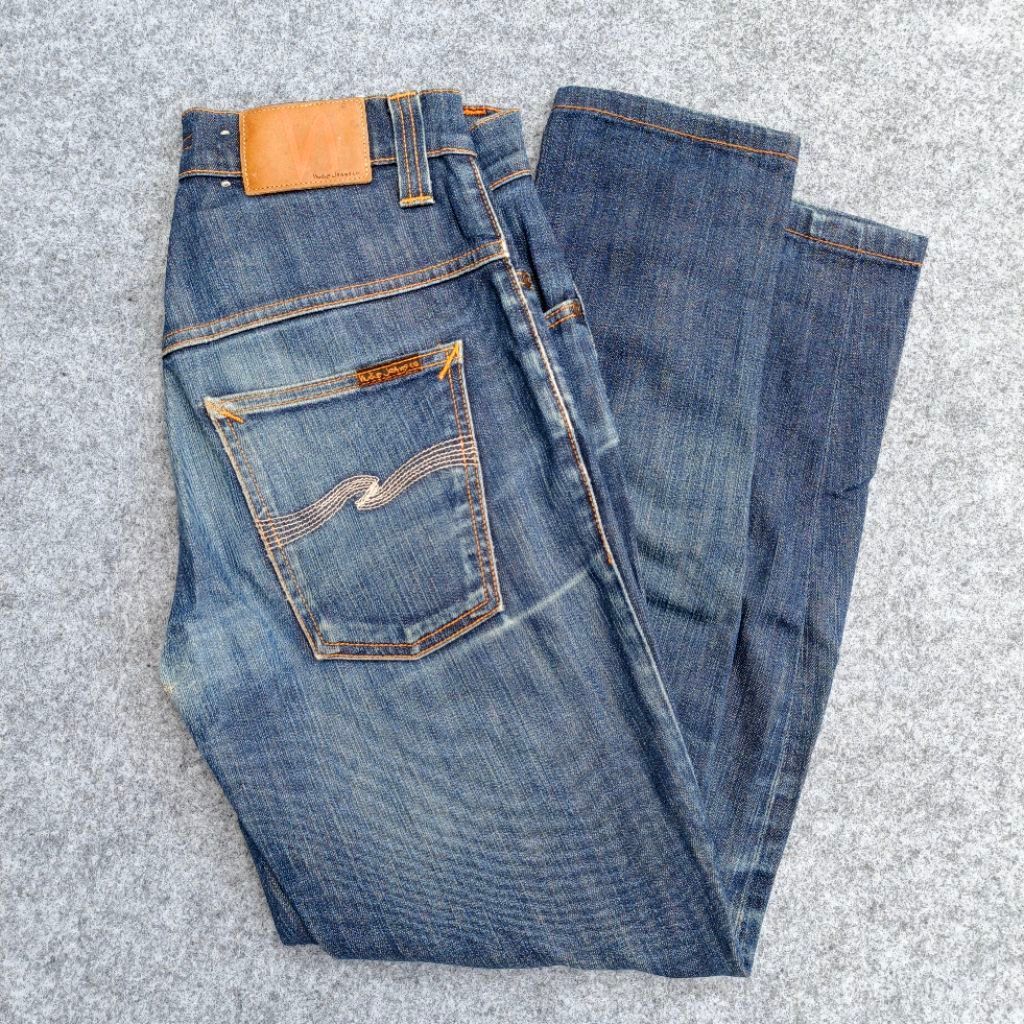 Jeans Denim Second Nudie Tight Long Size 31