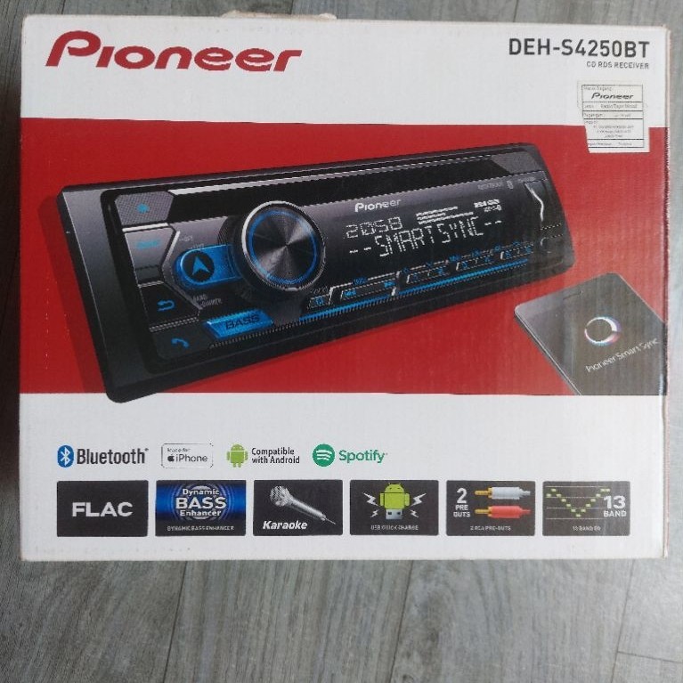 Head unit pioneer Deh-S4250BT Bluetooth